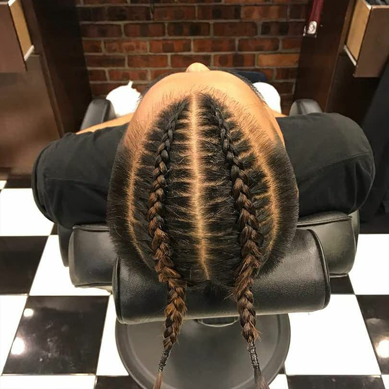 Cornrow Braids style 1