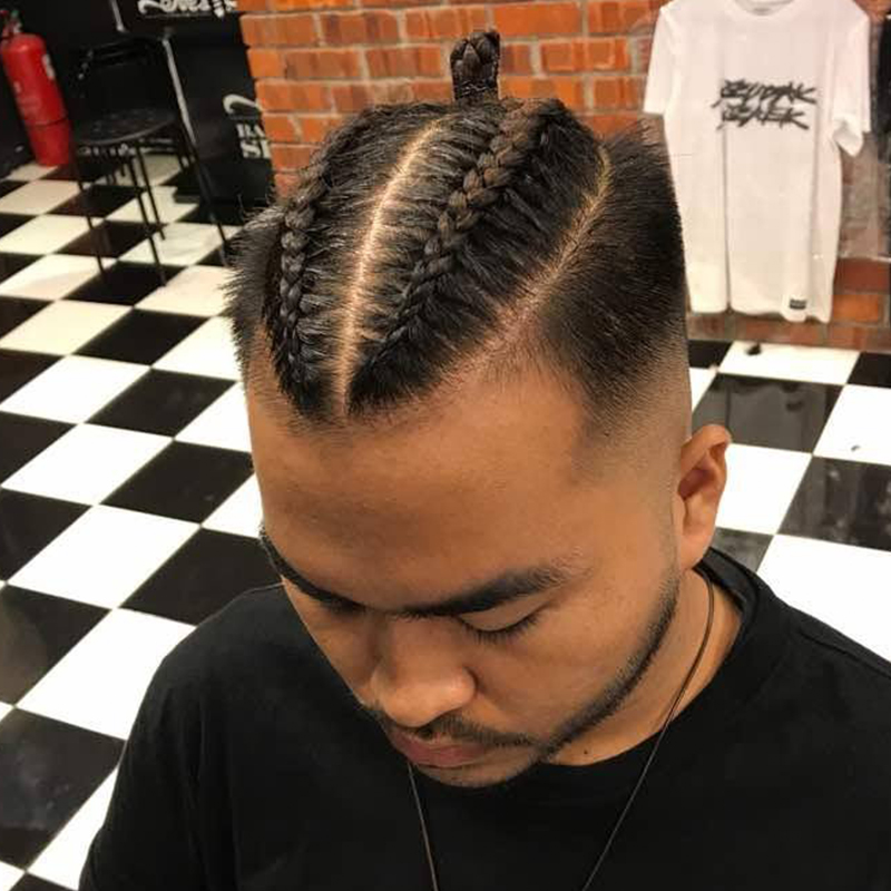 Cornrow Braids style 2
