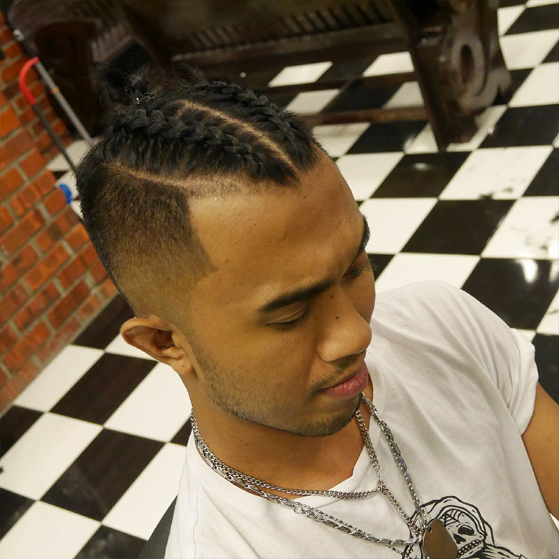 Cornrow Braids style 4