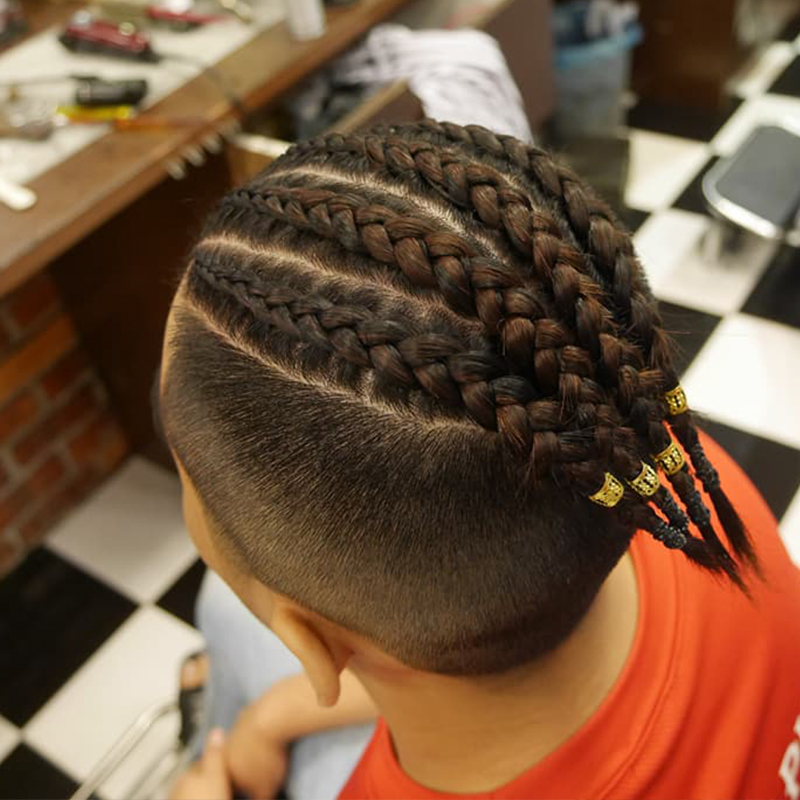 Cornrow Braids style 5